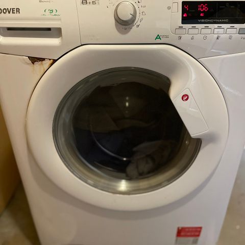 vaskemaskin m tørketrommel i samme