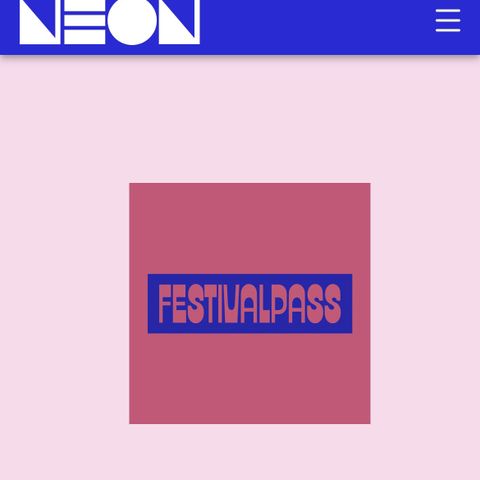Neon festivalpass