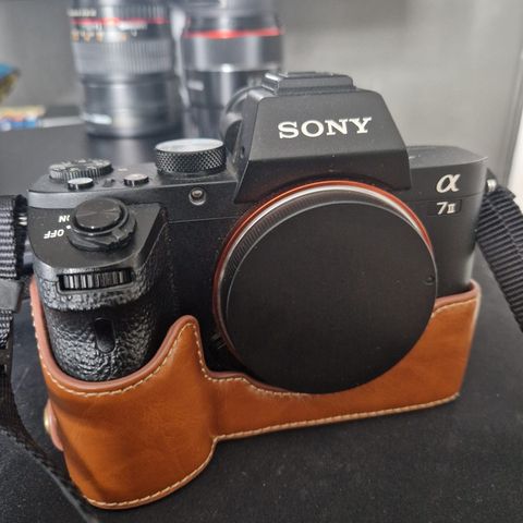 Sony A7 II with 35mm f1.8 lens and accessories - pickup preferred