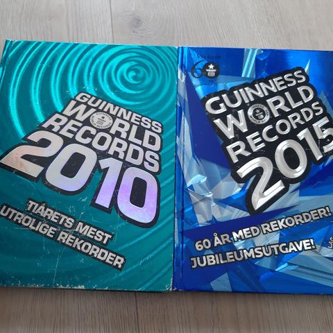 Guinness world records 2010 og 2015