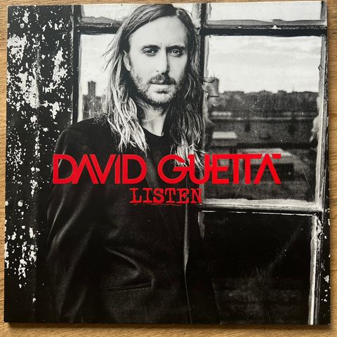 David Guetta LP plate