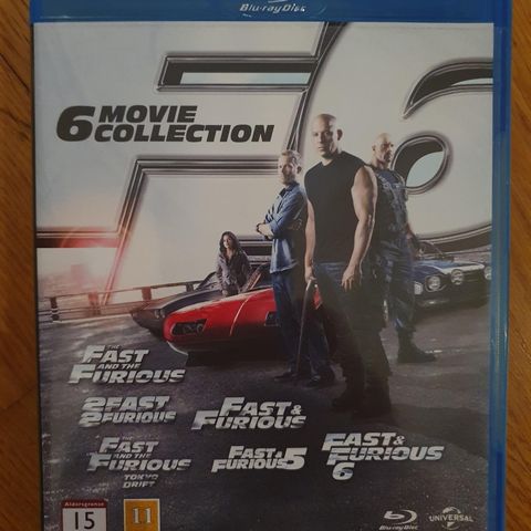 The FAST AND THE FURIOUS 6 Movie Collection