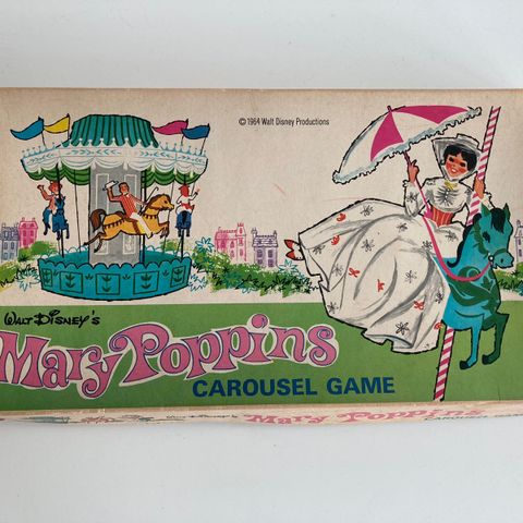 Mary Poppins brettspill - samleobjekt - 1964 / Vintage / retro