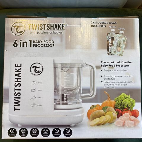 Twistshake foodprosessor