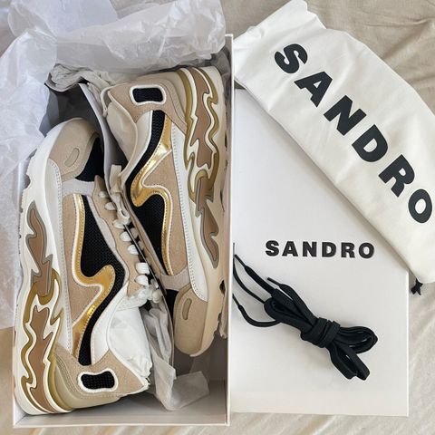 Sandro flame sneakers