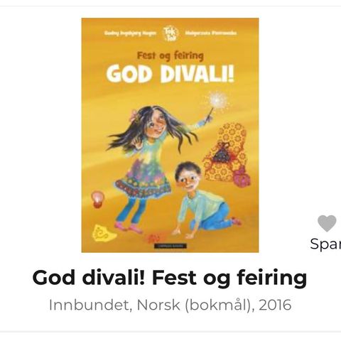 God divali! Ønskes kjøpt