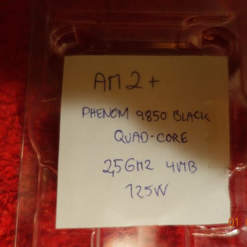 AMD PHENOM 9850 Black Quad Core AM2+