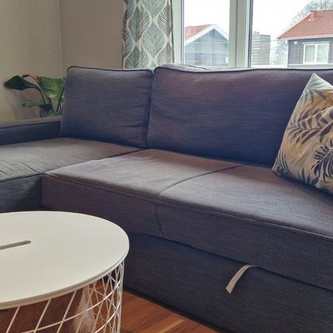 Kivik sovesofa med sjeselong fra Ikea