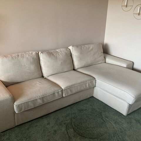 Kivik 3-seter sofa med sjeselong
