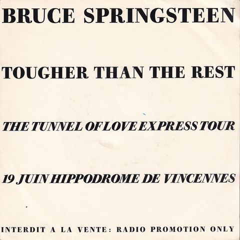 Bruce Springsteen 7" singler selges