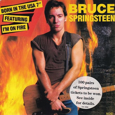 Bruce Springsteen 7" singler selges