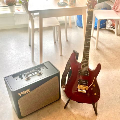 Electric Guitar and amp