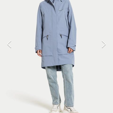 Didriksons parka/regnkåpe str 40 (M)