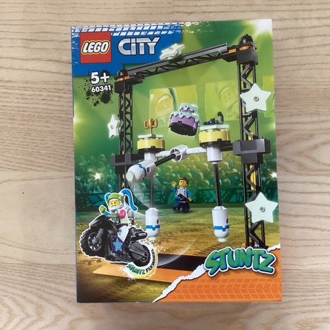 Uåpnet billig Lego city 60341 Velte-stuntutfordring