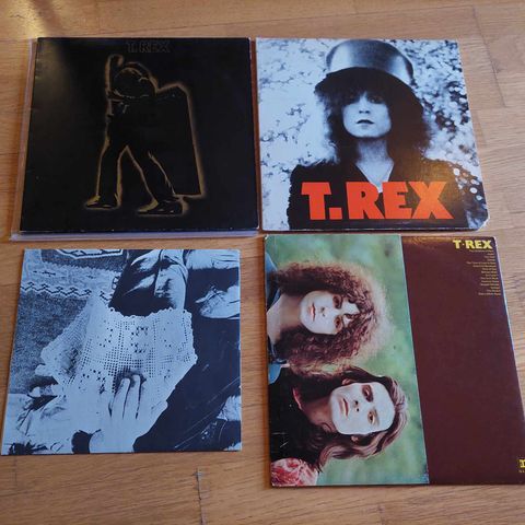 T.REX T-REX på LP Electric Warrior inkl. poster! Slider glam hard rock