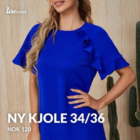 Ny kjole 34/36