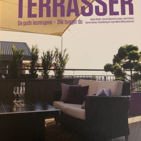Terrasser - Bok om gode løsninger for terrasser/plattinger etc