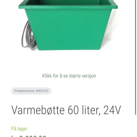 varmebøtte