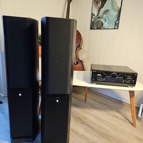 Audio Pro Avantek SIX høyttalere og Panasonic forsterker selges i Sarpsborg