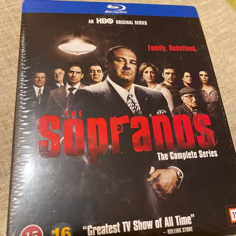 The sopranos - komplett serie på Blu-ray - Ny i plast