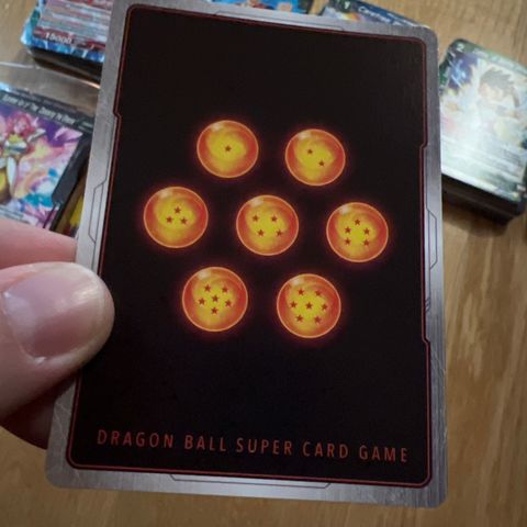 Dragonball Super spillkort