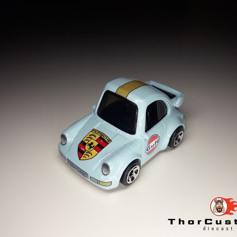 Hot Wheels Porsche 911 Turbo as Gulf (964)