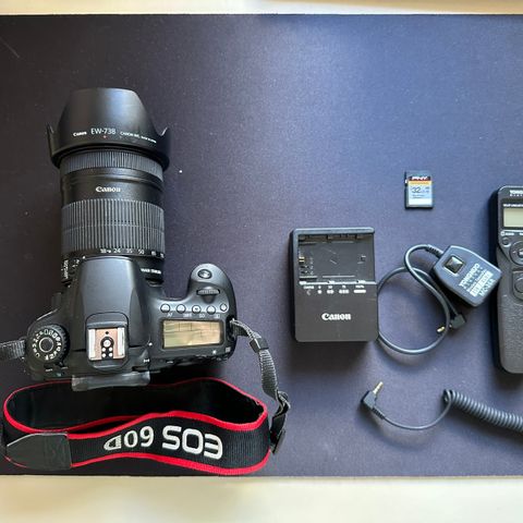 Canon EOS 60D Pakke