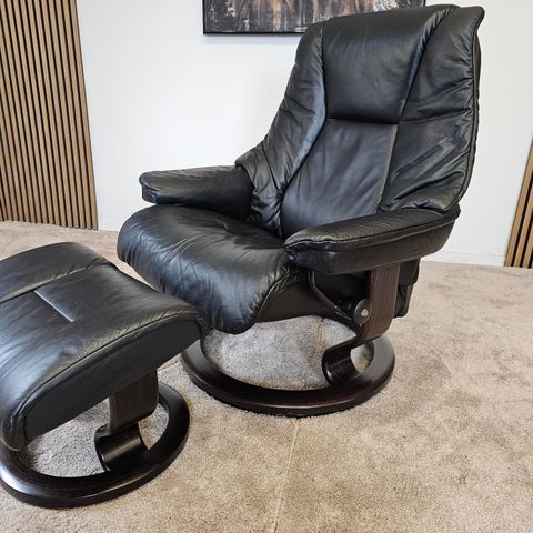 2 stk. Stressless® Live(L) lenestoler(2024) m/krakk fra Ekornes