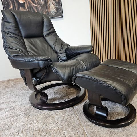 2 stk. Stressless® Live(L) lenestoler(2024) m/krakk fra Ekornes