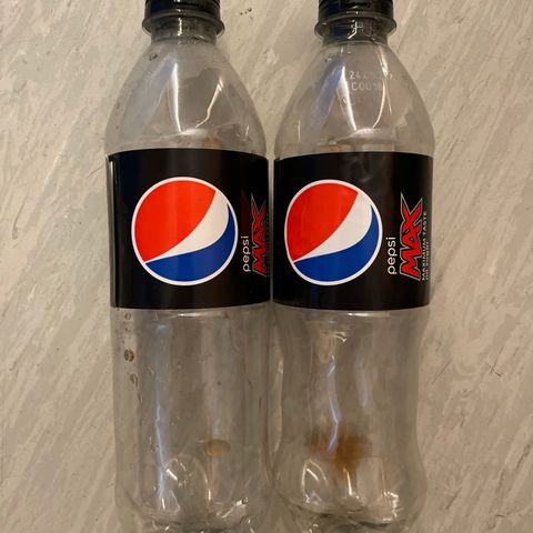 Feil Produsert Pepsi Max Flaske