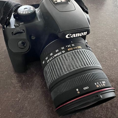 Canon EOS 1000D speilrefleks kamera