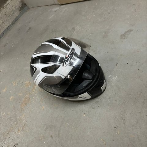 Nitro mc/moped hjelm