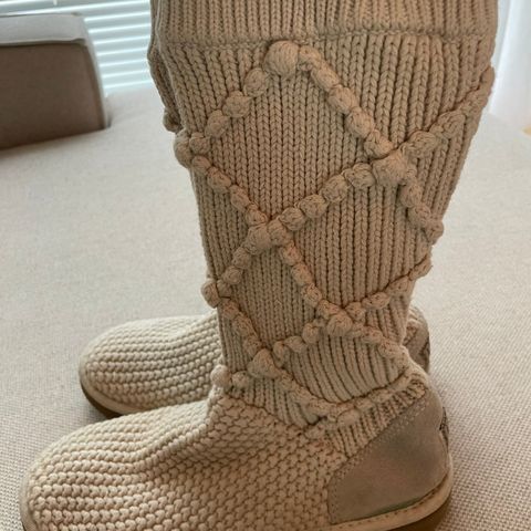 Ugg Argyle Knit boots