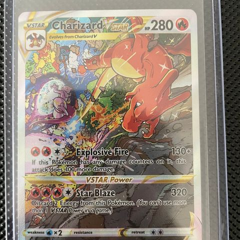 Charizard vstar upc promo