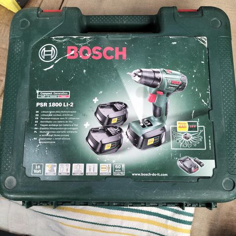 Bosch PSR 1800 LI-2