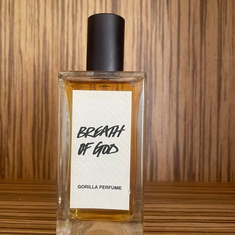LUSH Cosmetics Breath of God Perfume 100 ml. Gorilla Pefume