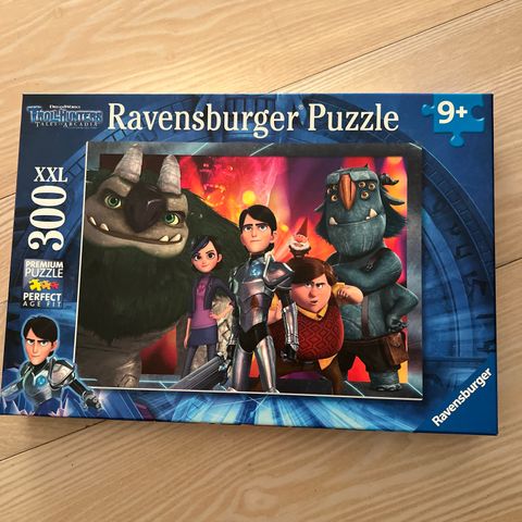 Ubrukt troll hunters-ravensburger puzzle 300 brikker