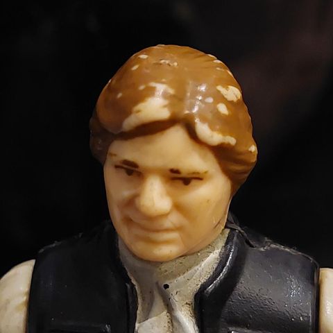 Han Solo Trenchcoat 1984 Star Wars vintage