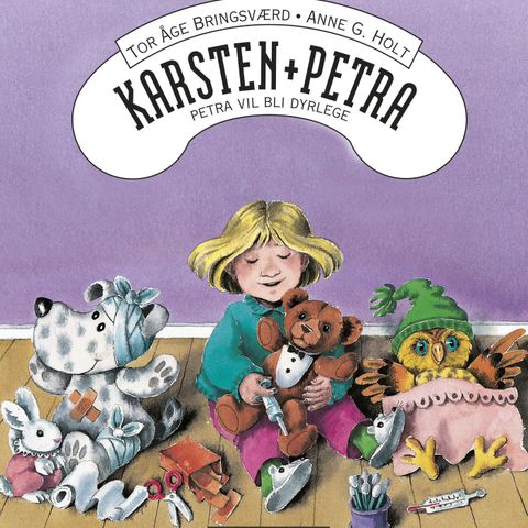 Bøker om Karsten og Petra. Barnebøker Bringsværd
