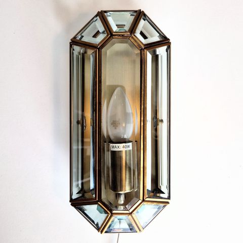 Vintage lampe i Tiffany stil