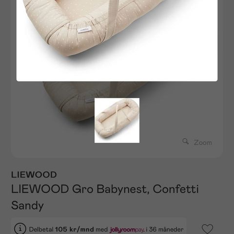 Liewood babynest