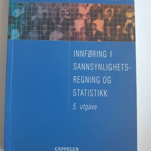 Innføring i sannsynlighetsregning og statistikk