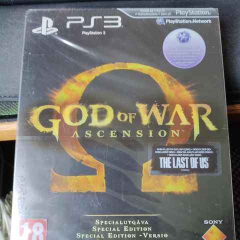 God of war ascension special edition forseglet sealed