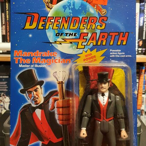 Defenders of The Earth: Mandrake fra 1985 (Strøken, men med noe løsnet boble)