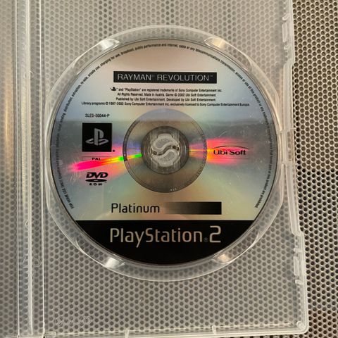 Rayman Revolution PS2 *Kun Disc