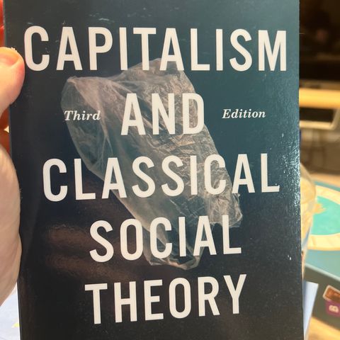 Capitalism and classical social theory