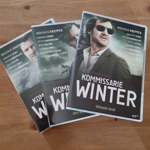 Kommmisarie Winter. Svensk tale og tekst