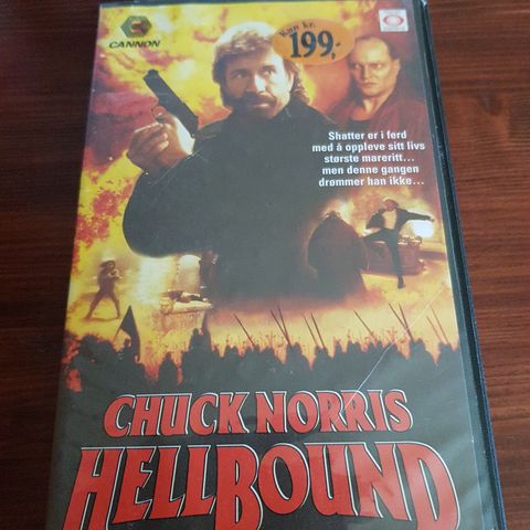 Hellbound med Chuck Norris vhs