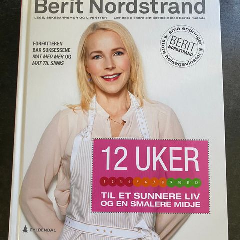 Ny bok Berit Nordstrand «12 uker til et sunnere liv og en smalere midje»