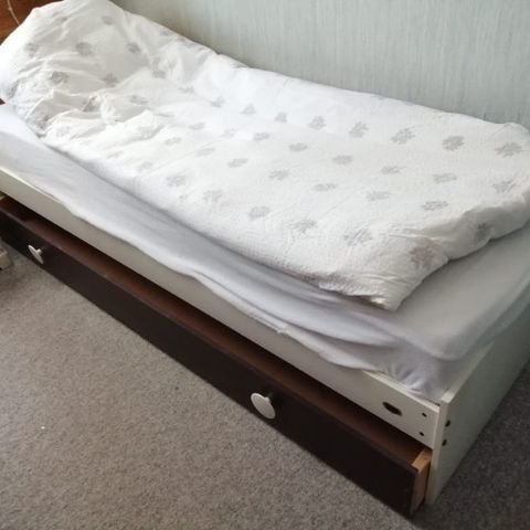 seng for barnerom med god madrass